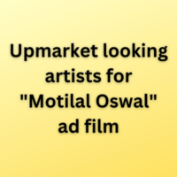 Upmarket looking artists for Motilal Oswal ad film