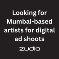 Looking for Mumbai-based artists for digital ad shoots