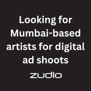 Looking for Mumbai-based artists for digital ad shoots