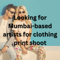 Looking for Mumbai-based artists for clothing print shoot