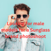Looking for male models for a Sunglass brand photoshoot