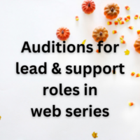 Auditions for lead & support roles in web series