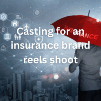 Casting for an insurance brand reels shoot