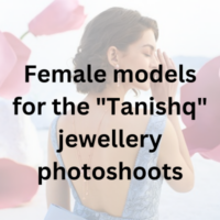 Female models for the Tanishq jewellery photoshoots