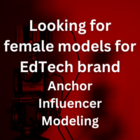 Looking for female models for EdTech brand
