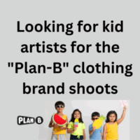 Looking for kid artists for the Plan-B clothing brand shoots