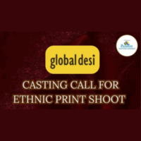 Models casting call for Ethnic print shoot