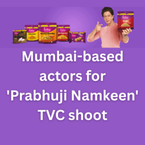 Mumbai-based actors for 'Prabhuji Namkeen' TVC shoot