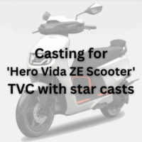 Casting for 'Hero Vida ZE Scooter' TVC with star casts