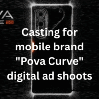 Casting for mobile brand Pova Curve digital ad shoots