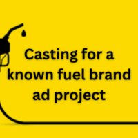 Casting for a known fuel brand ad project