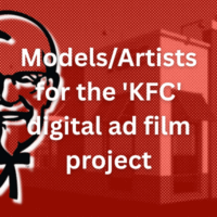 ModelsArtists for the 'KFC' digital ad film project