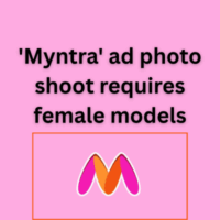 'Myntra' ad photo shoot requires female models