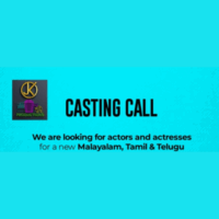 Actors and actresses for a new Malayalam, Tamil & Telugu film