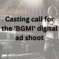 Casting call for the 'BGMI' digital ad shoot