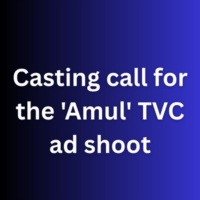 Casting call for the 'Amul' TVC ad shoot