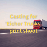 Casting for 'Eicher Trucks' print shoot